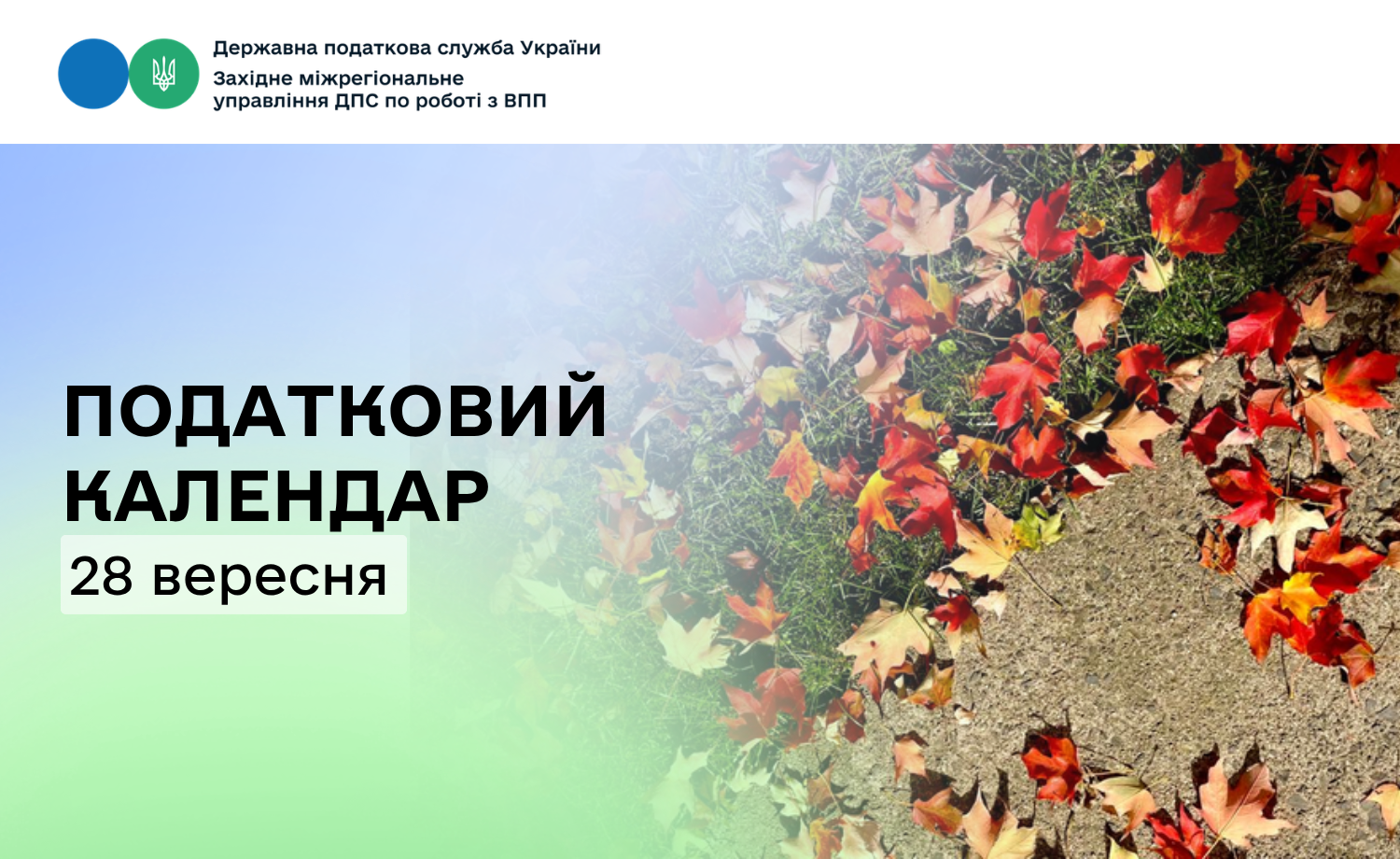 Податковий календар: за що сплачуємо 28 вересня?
